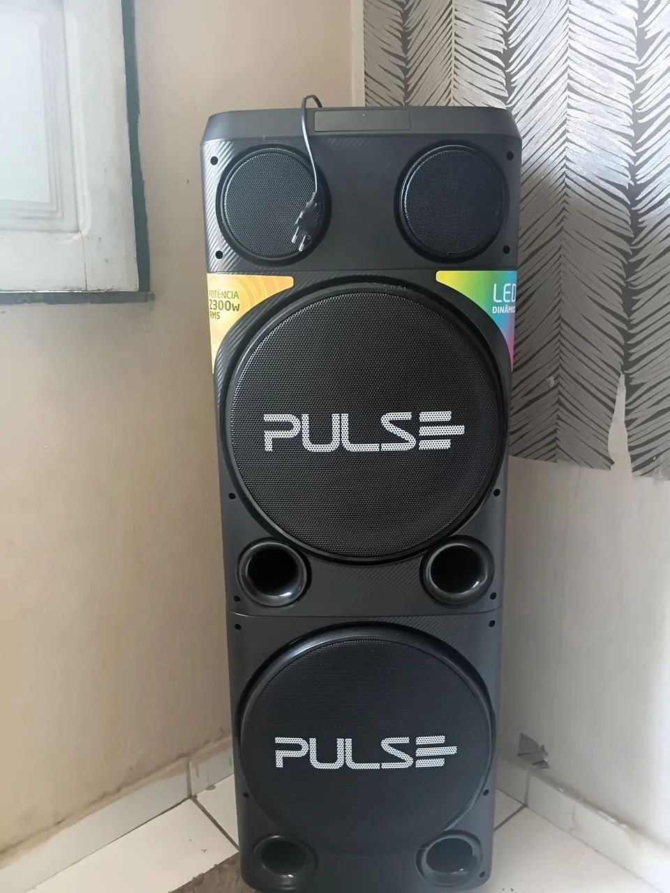 Caixa de som Pulse semi nova - Foto 2