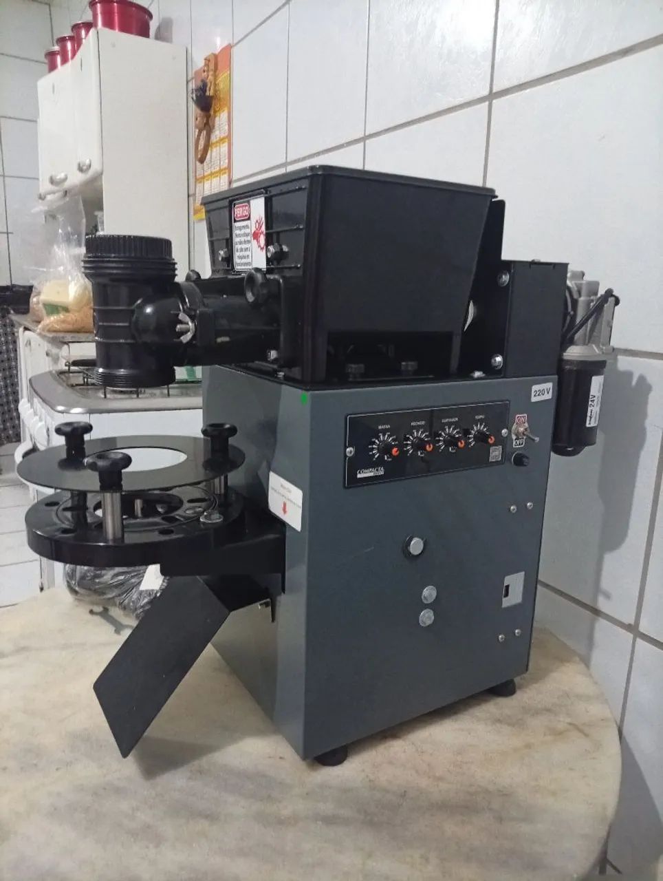 Máquina de fazer salgado e doce compacta print pop 4.0