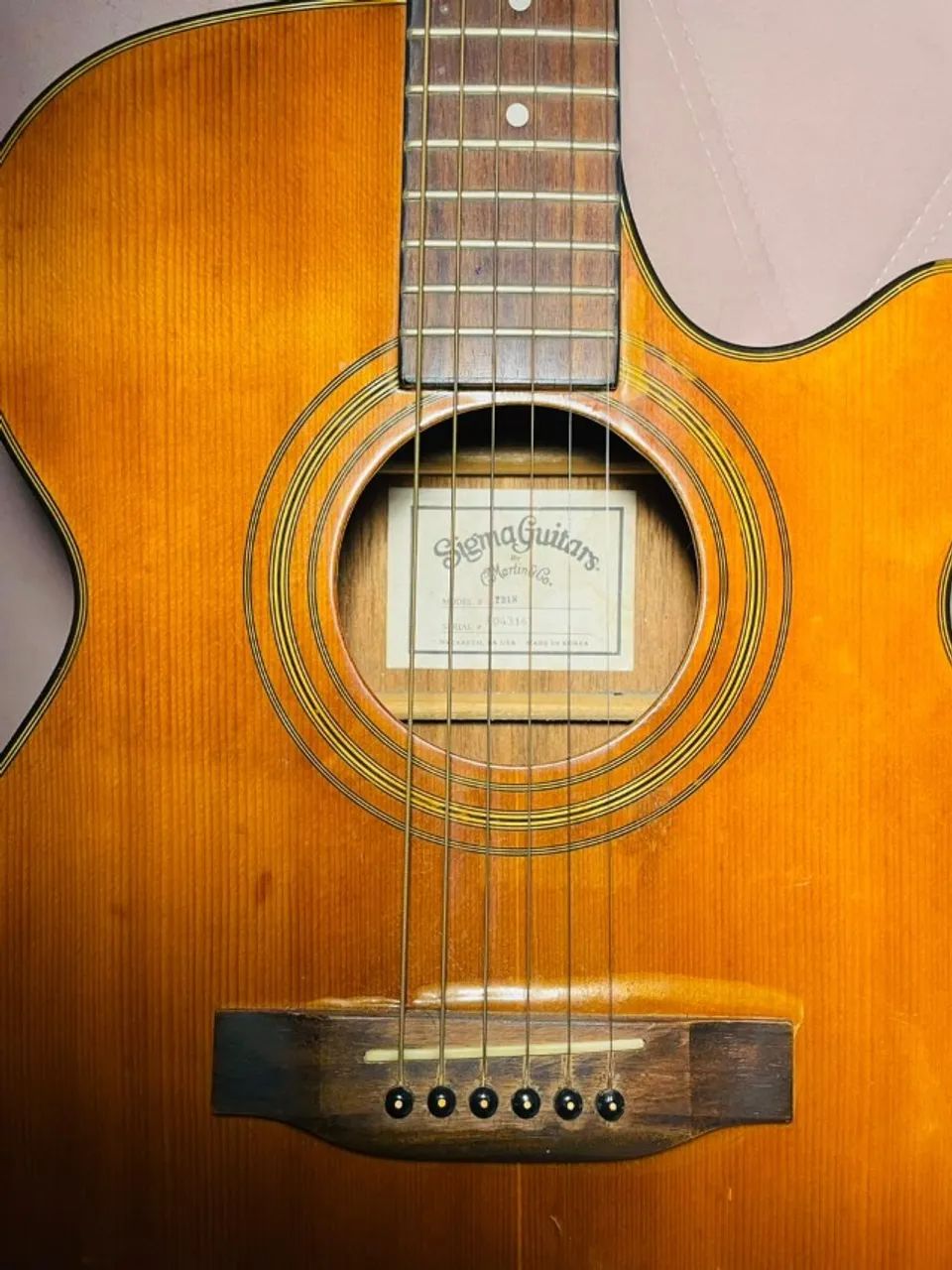 Violão Sigma Guitars usado