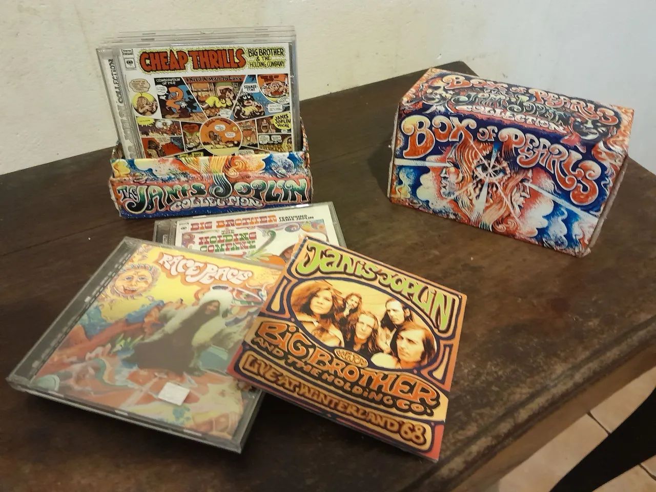 Janis Joplin Box of Pearls  5 CDs 