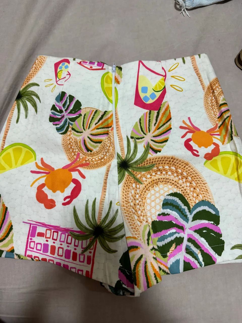 Short saia estampado  - Foto 2