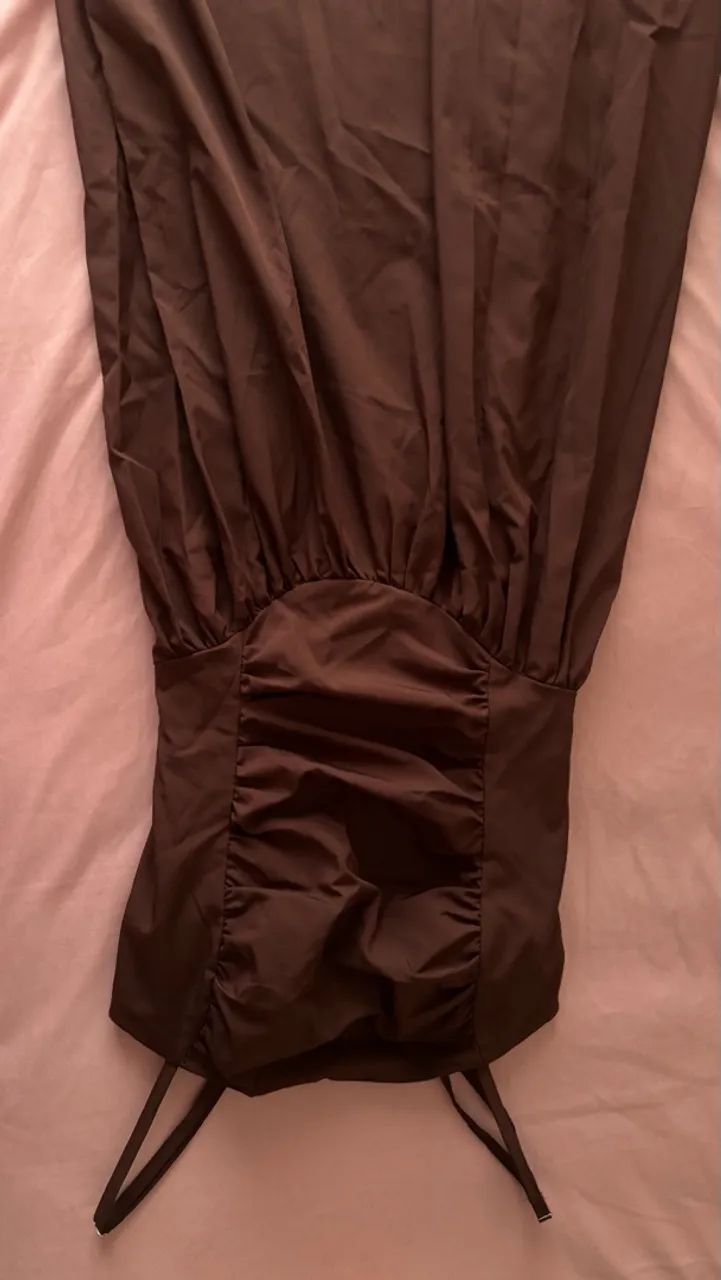 VESTIDO MARROM - Foto 2