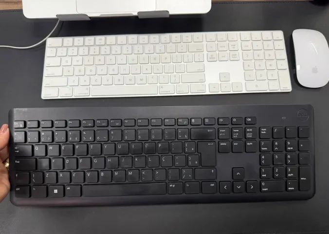 Combo Teclado e Mouse Sem Fio Dell - Foto 4
