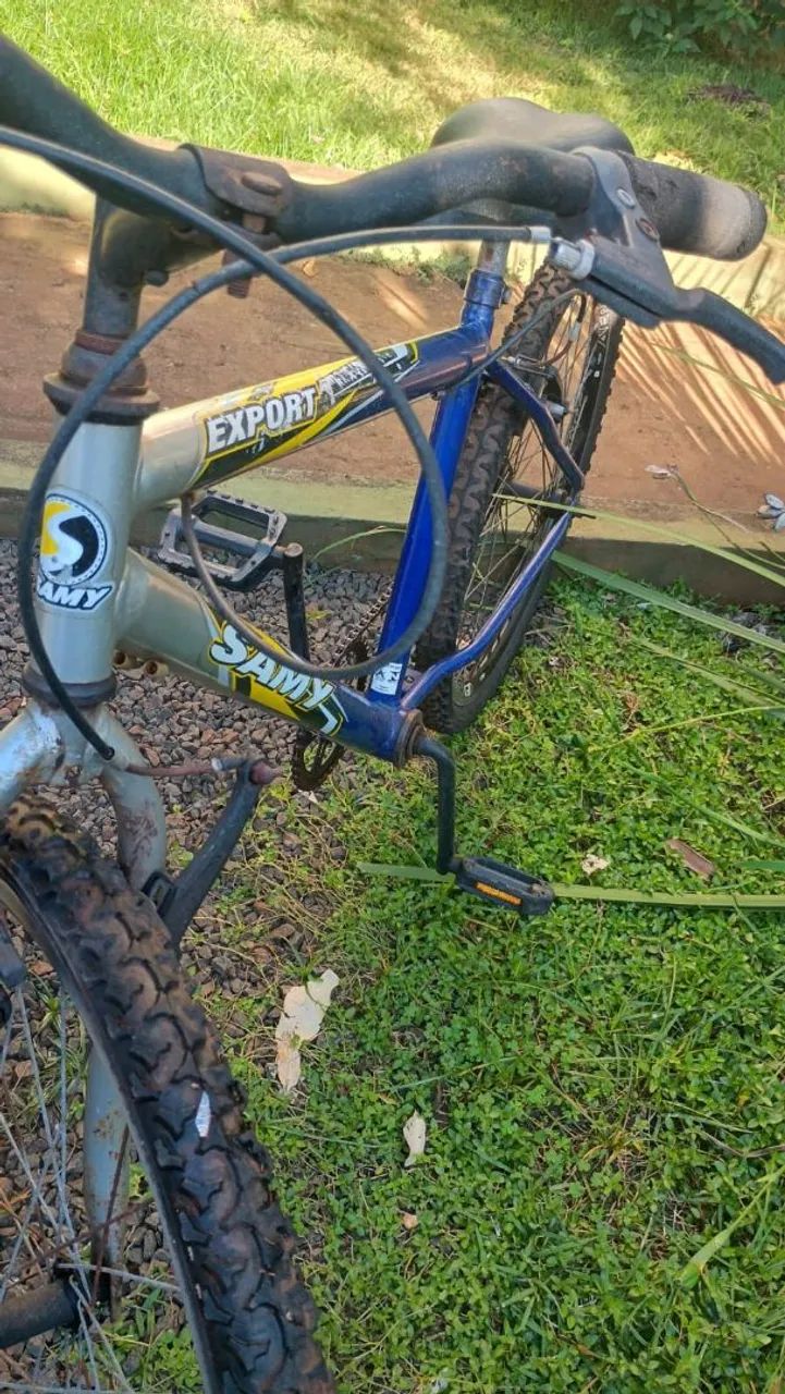 Bicicleta 1 - Samy Export (azul/prata)