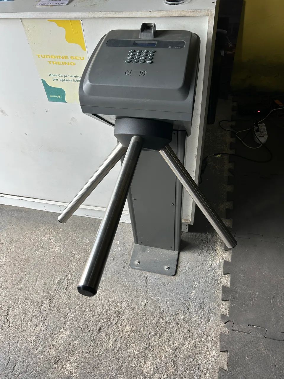 Catraca controle de acesso 