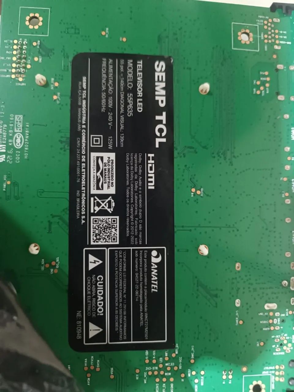 Vende se tv tcl