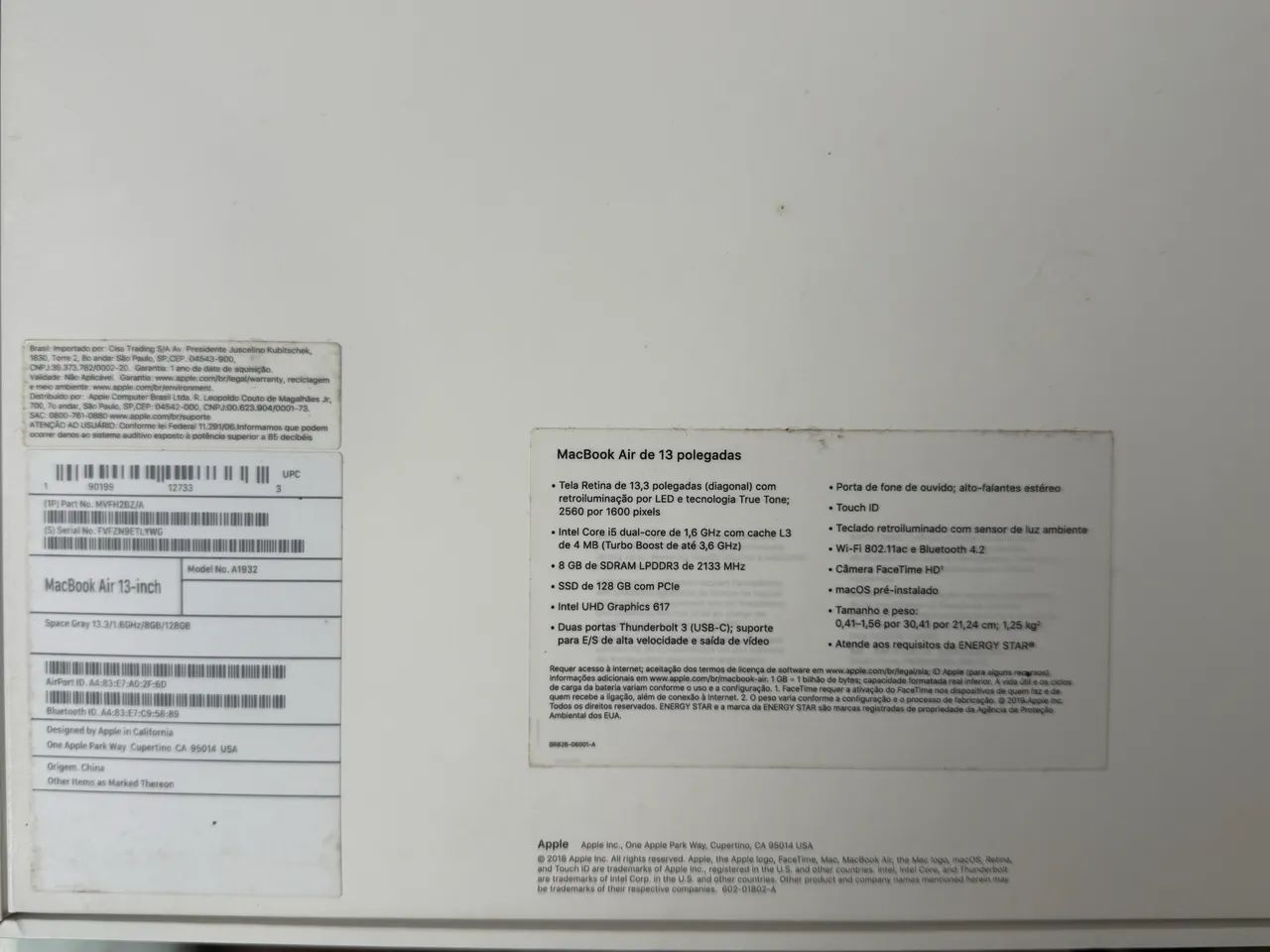MacBook Air 2019 de 13 polegadas  - Foto 4