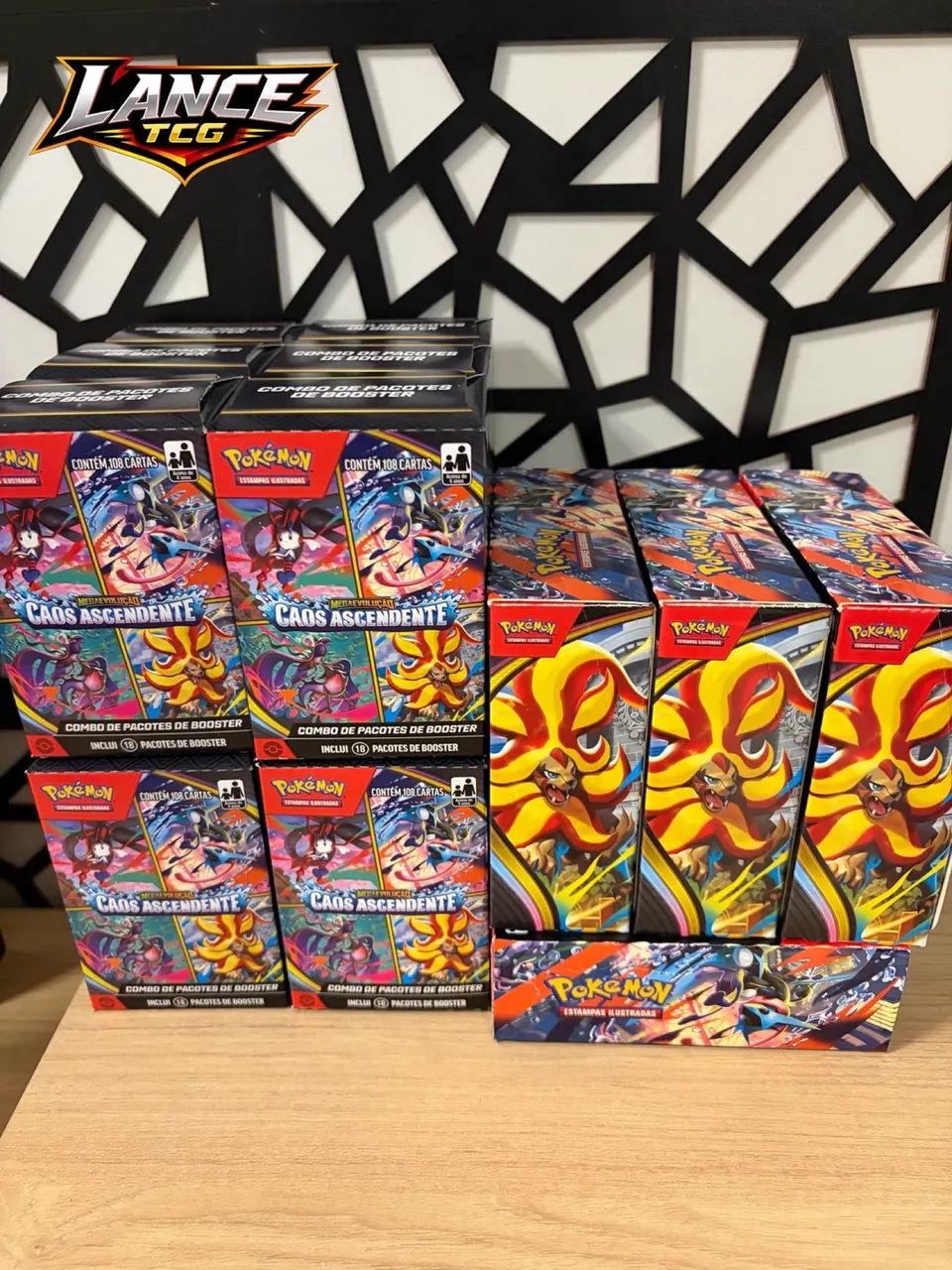 1 mini booster box Pokémon caos ascendente
