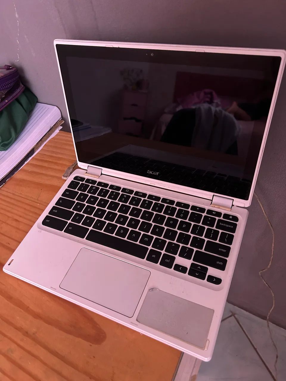 Chromebook 2 em 1 com touch