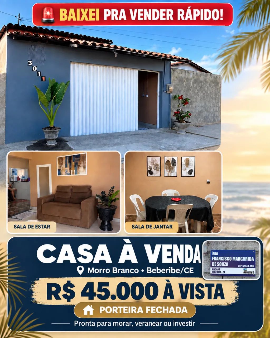 Casa em Beberibe / Macapá Morro Branco 