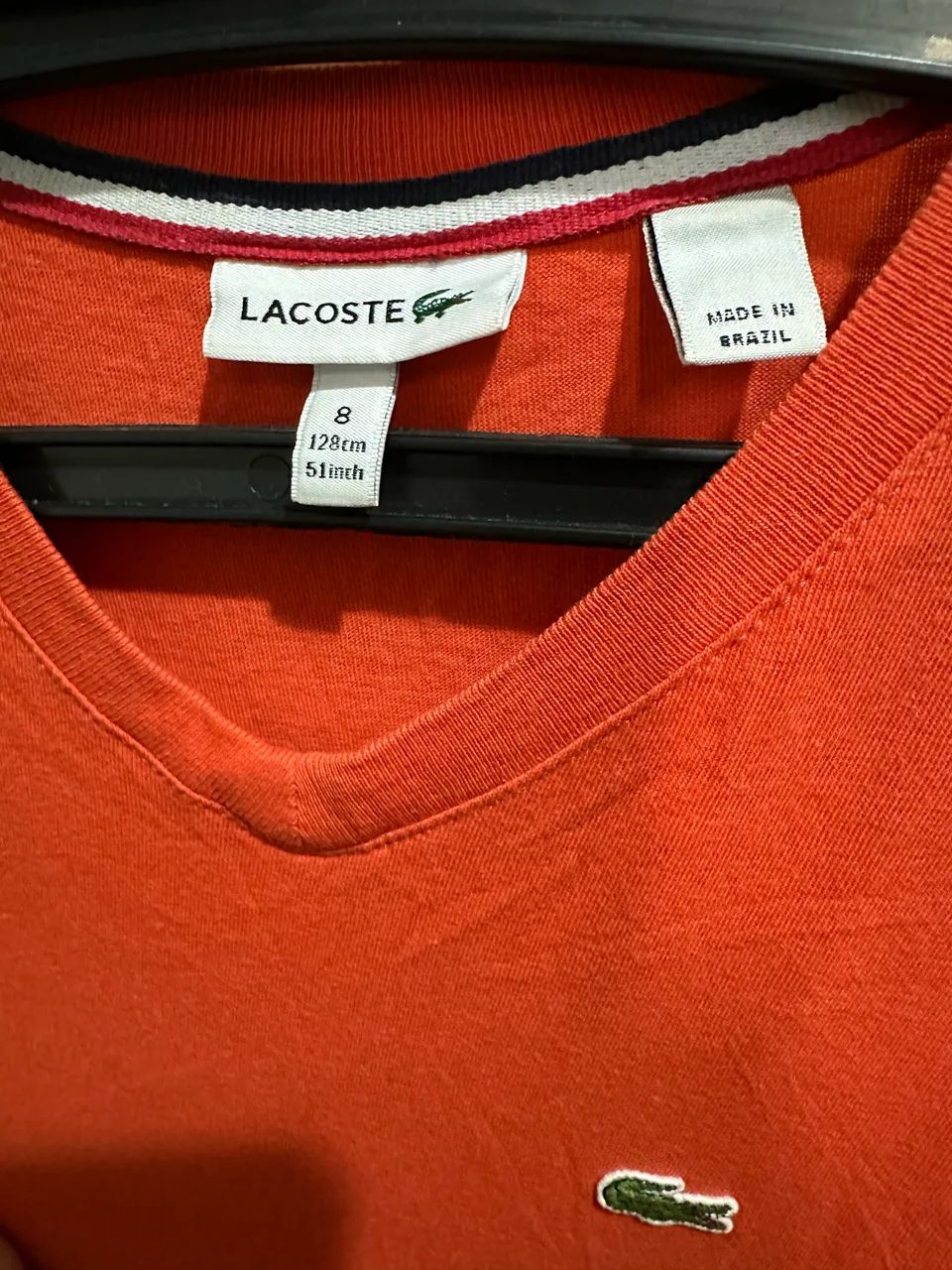 Camiseta Lacoste Infantil Original - Foto 2