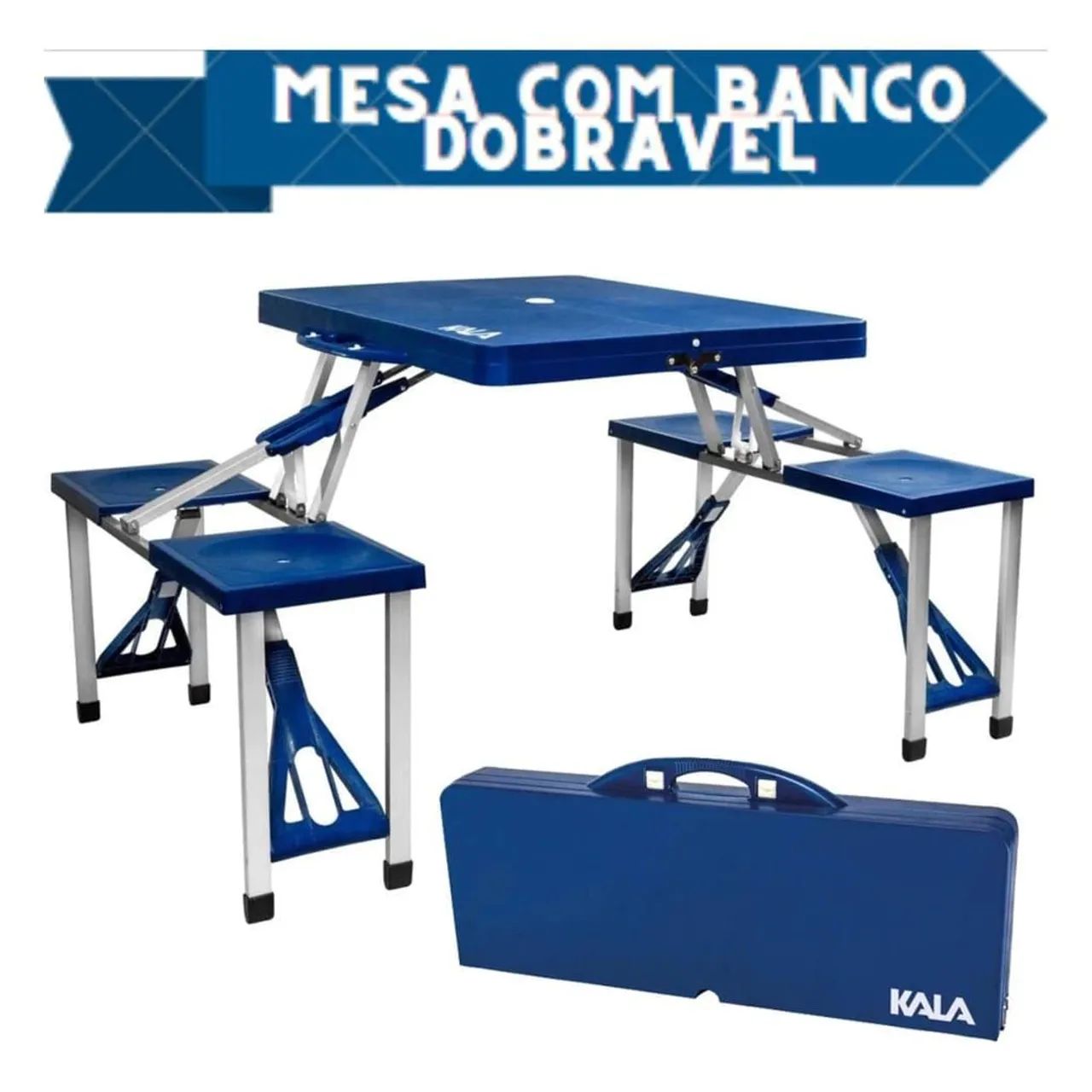 Mesa Camping Passeio Articulada  - Foto 3