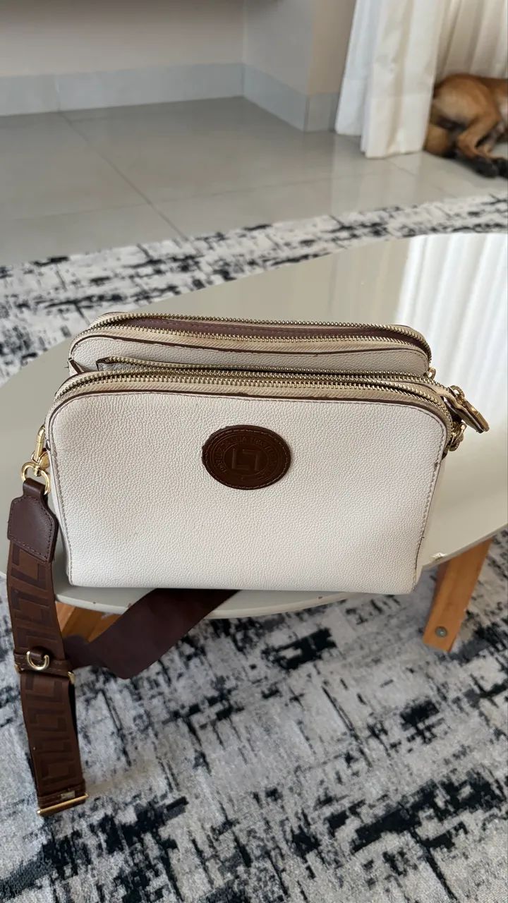 Bolsa luz da lua pouco usada - Foto 2