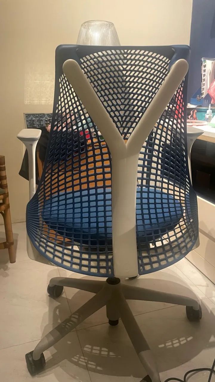 Cadeira Herman Miller Sayl Azul  - Original - Foto 2