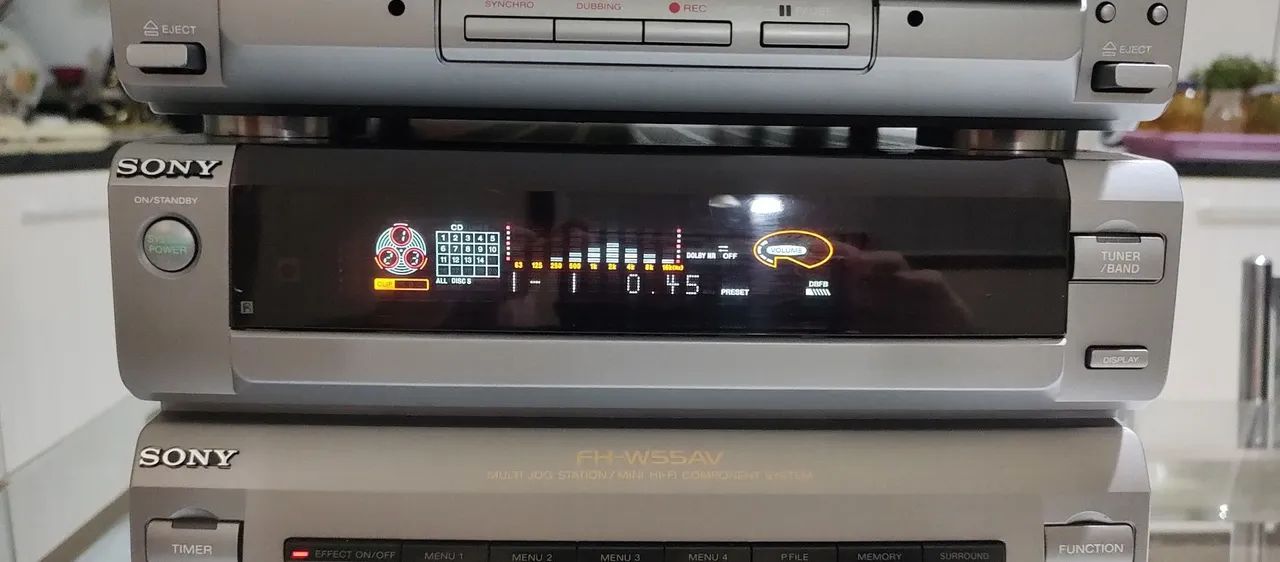 Central de som Sony fh w55AV ( antigo e usado ) - Foto 4