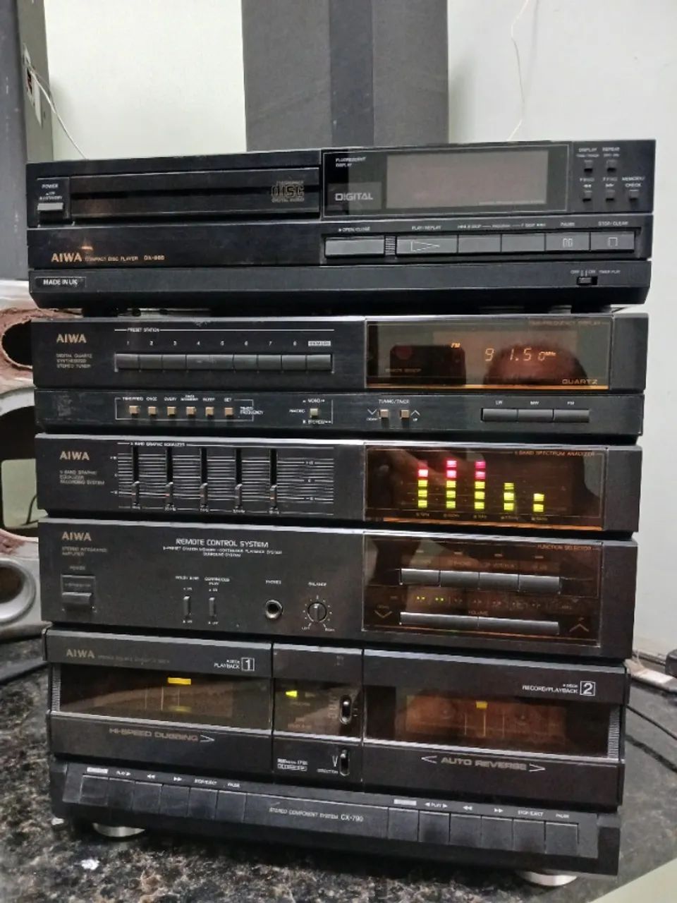 Mini system AIWA > relíquia - Foto 2