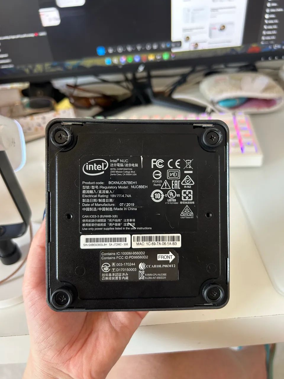 mini pc NUC8BEH - Foto 3