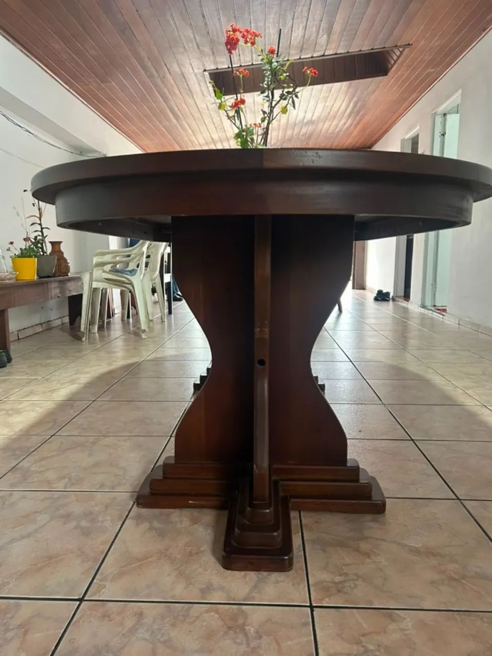 MESA JANTAR RETANGULAR MADEIRA  - Foto 2