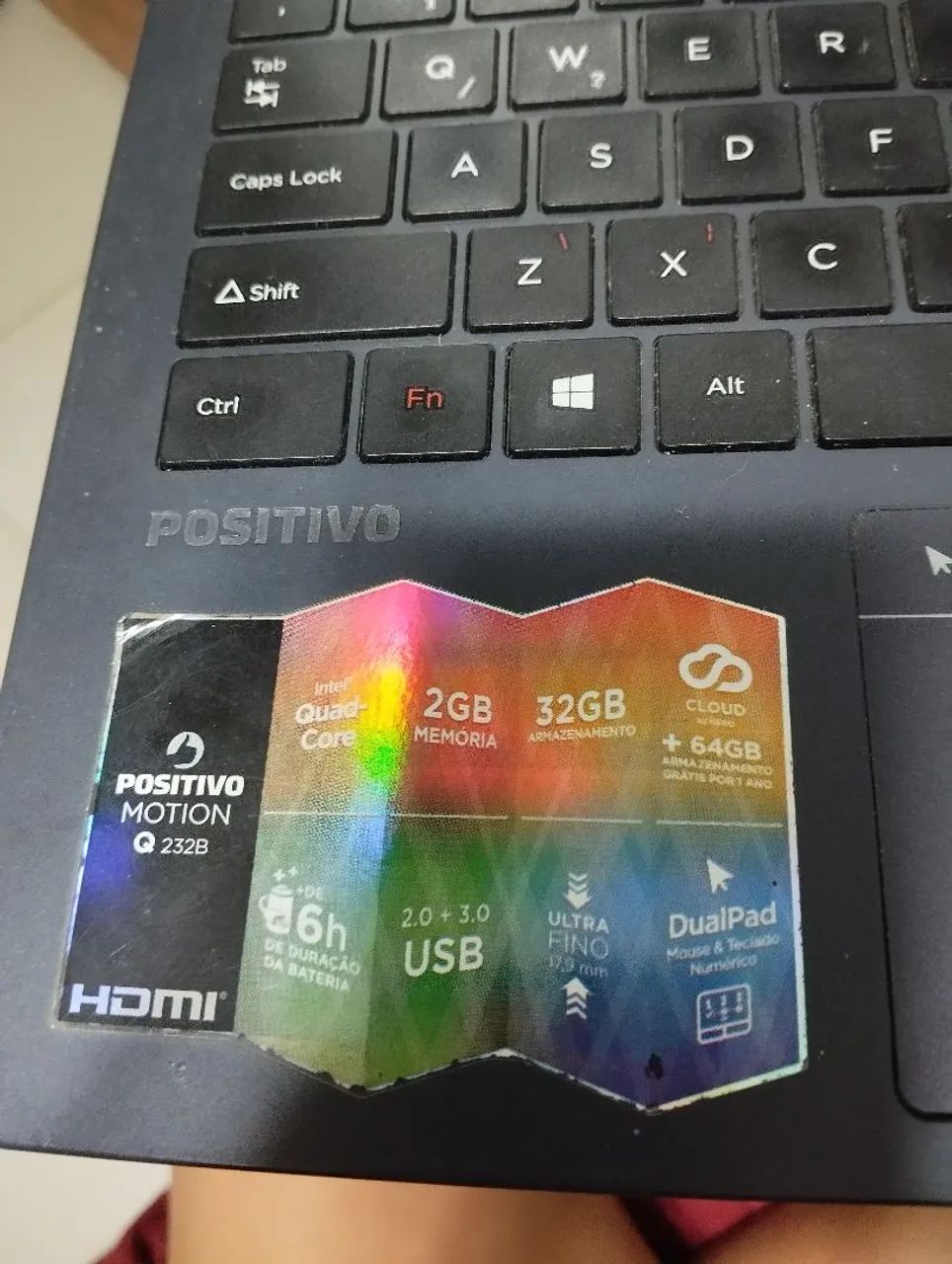 Notebook Positivo Motion