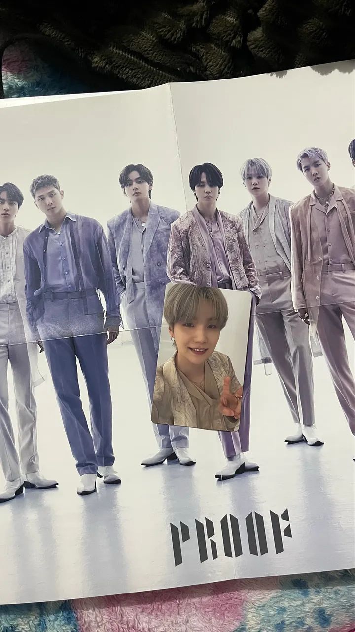 Photocard Suga + Pôster Era Proof BTS - Foto 3