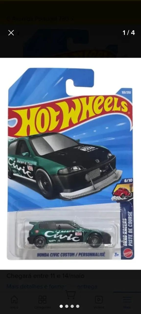 ミニカー Hotwheels 2026 STH Honda Civic Custom Hot Wheels 73 Honda