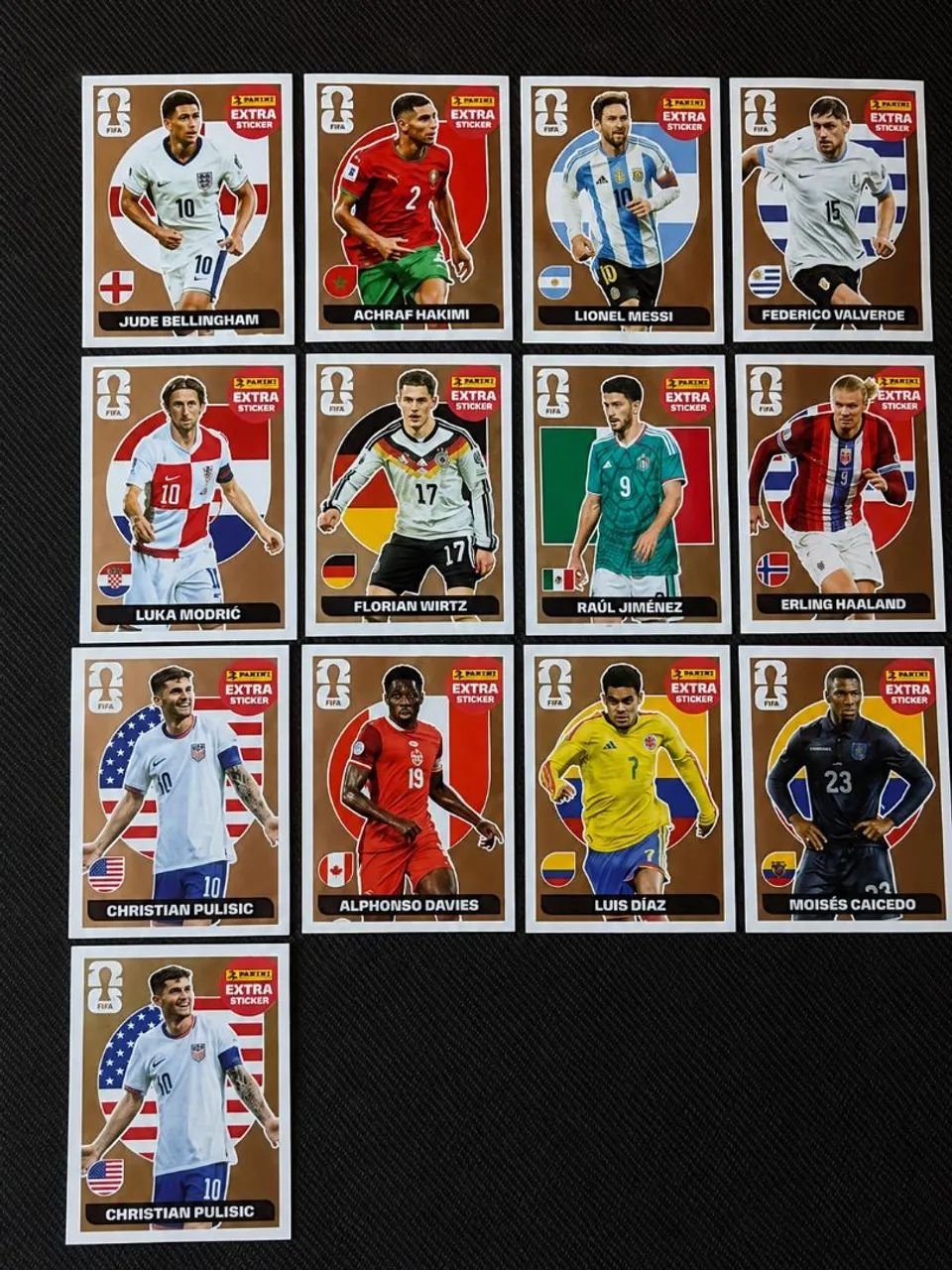 FIGURINHAS LEGENDS COPA 2026