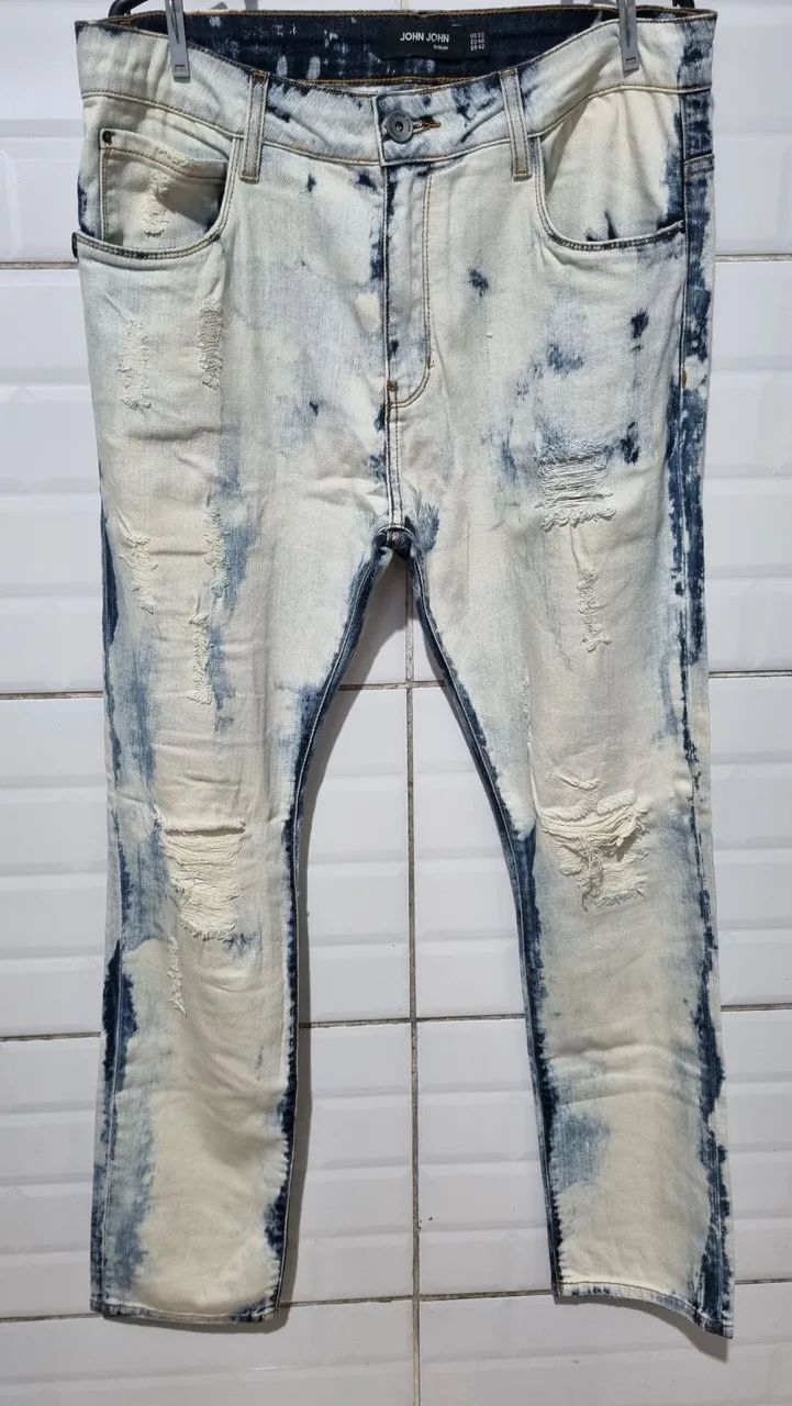 4 calça jeans masculina tamanho 42 e 1 40  - Foto 4