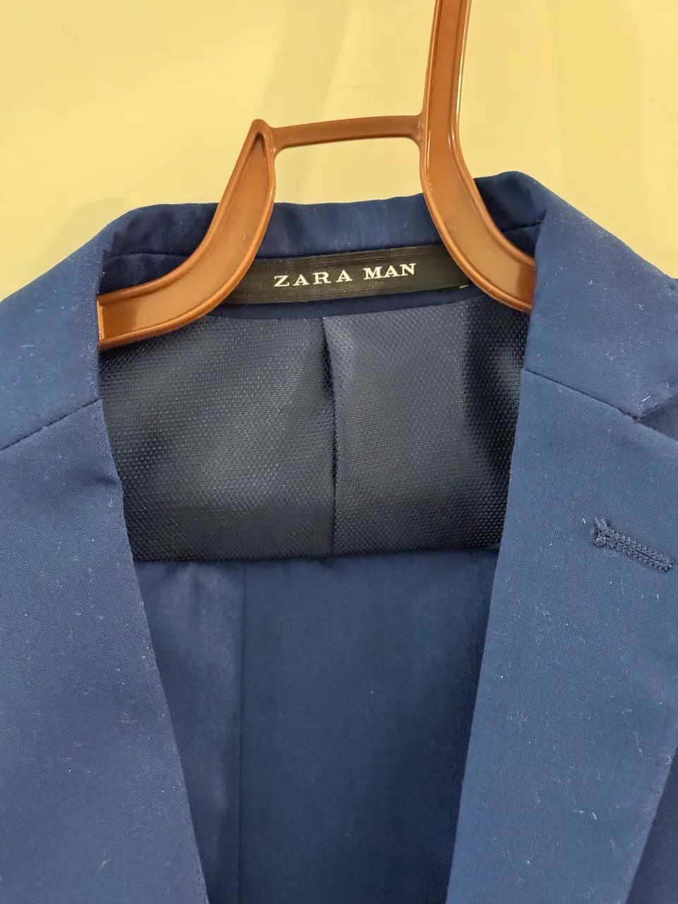 Terno Conjunto Zara Man Azul Slim - Foto 2