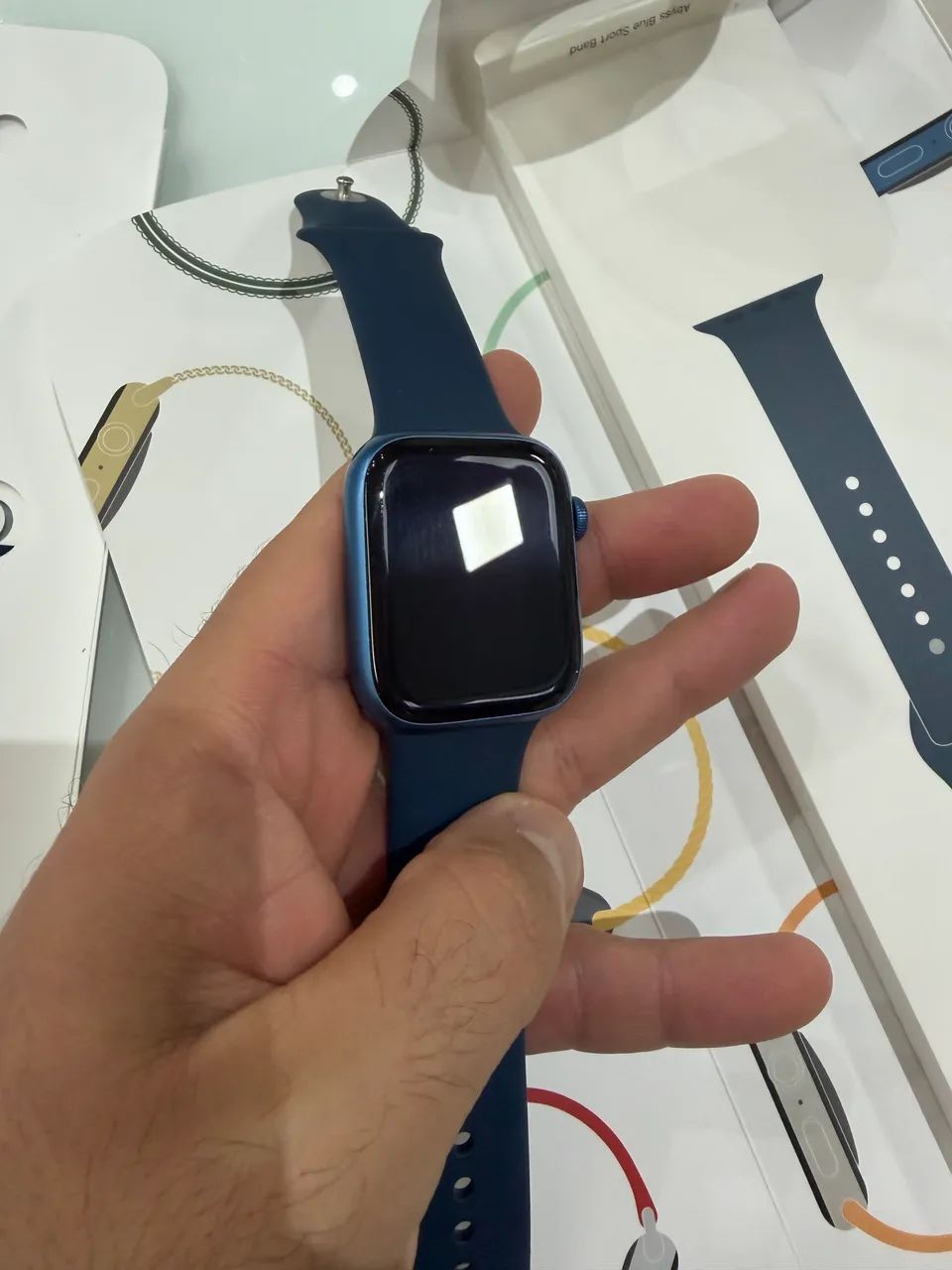 Apple Watch séries 7 GPS 45mm azul  - Foto 2