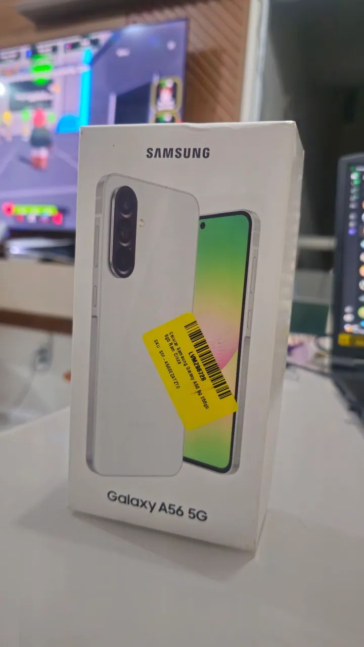 VENDO SAMSUNG A56 LACRADO NA CAIXA - Foto 4