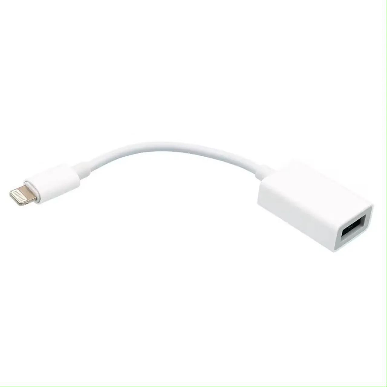 Cabo Adptador Otg Lightning iPhone iPad Plug & Play - Foto 4