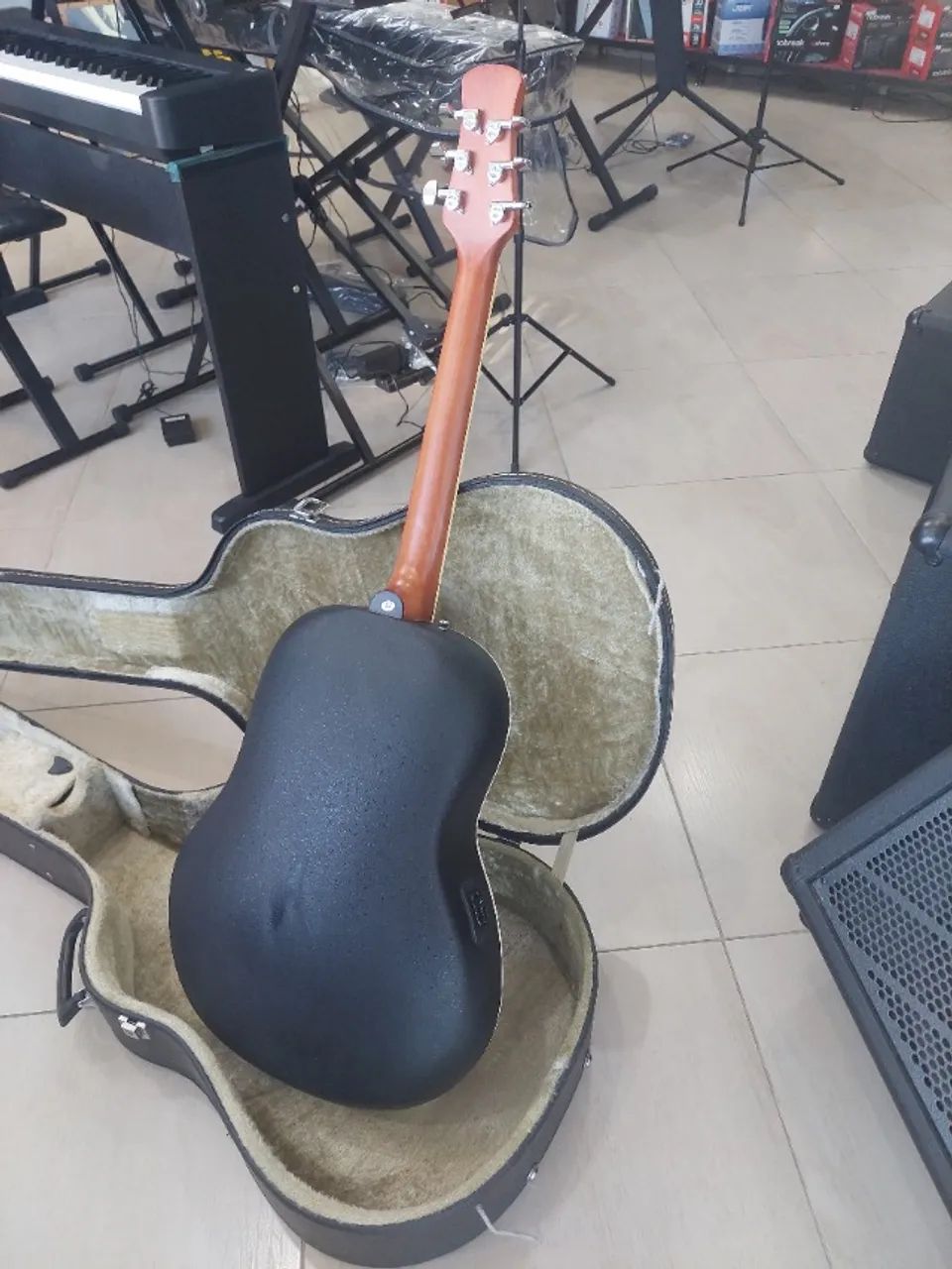 Violão semi-acustico Ovation Stagg - Foto 3