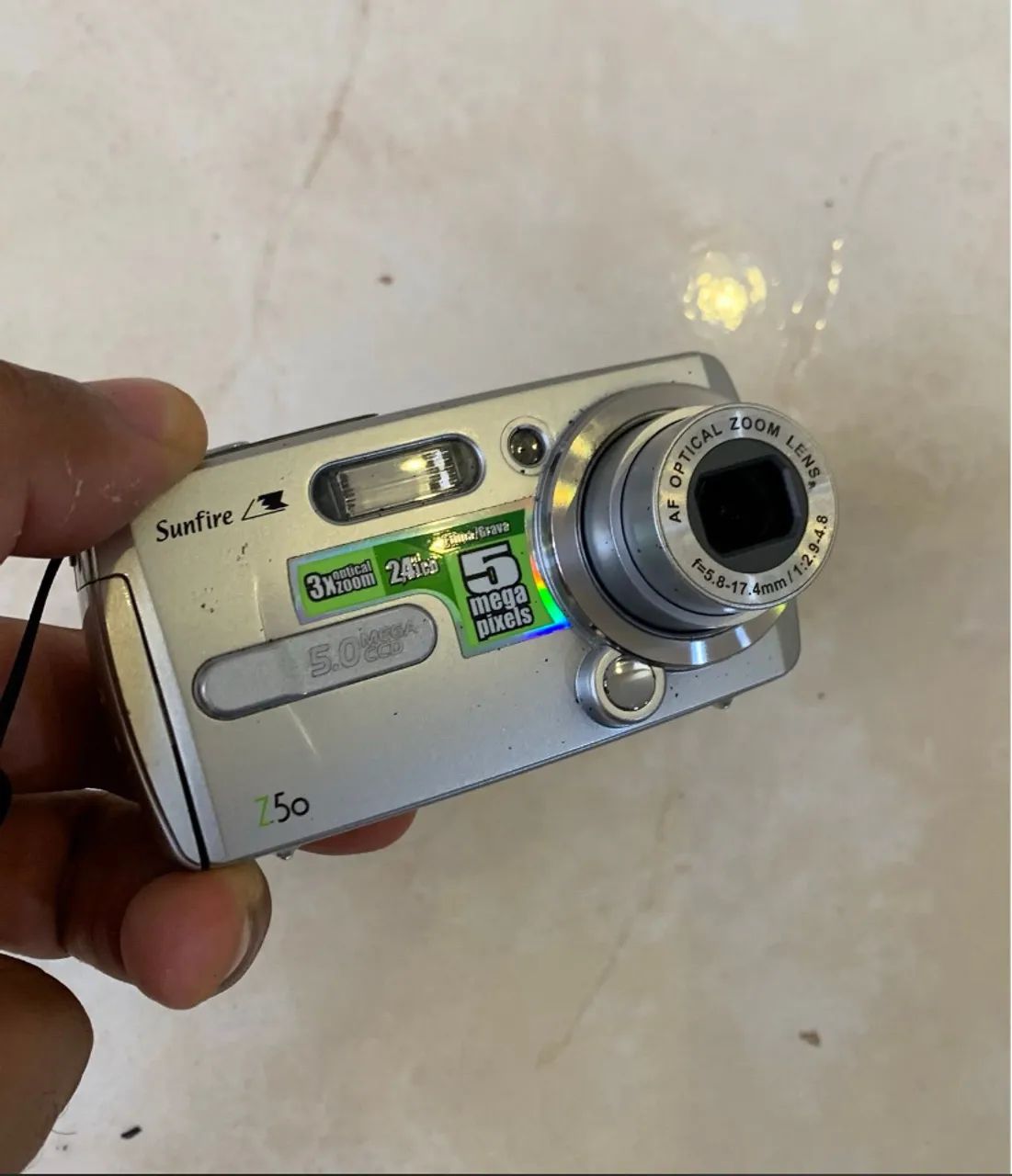 câmera digital sunfire z50 5mp - Foto 5