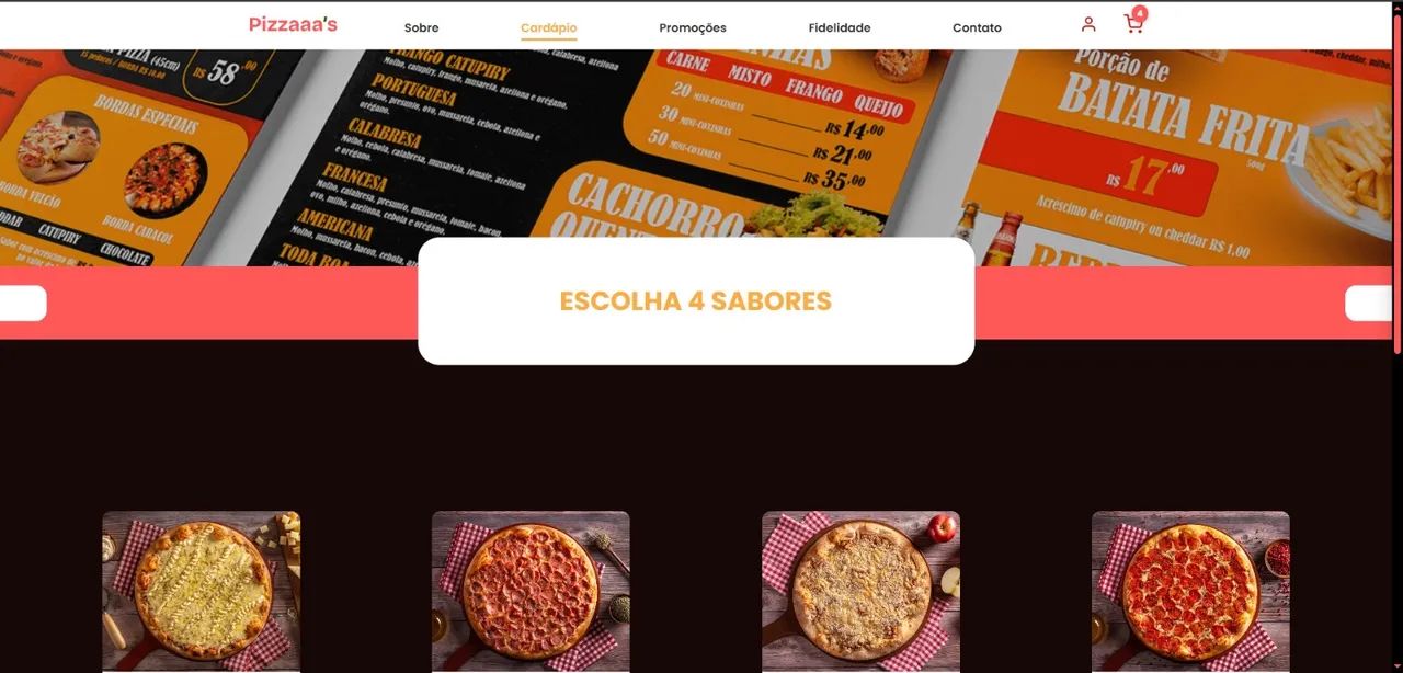 Site de pizzaria pronto e responsivo - Foto 4