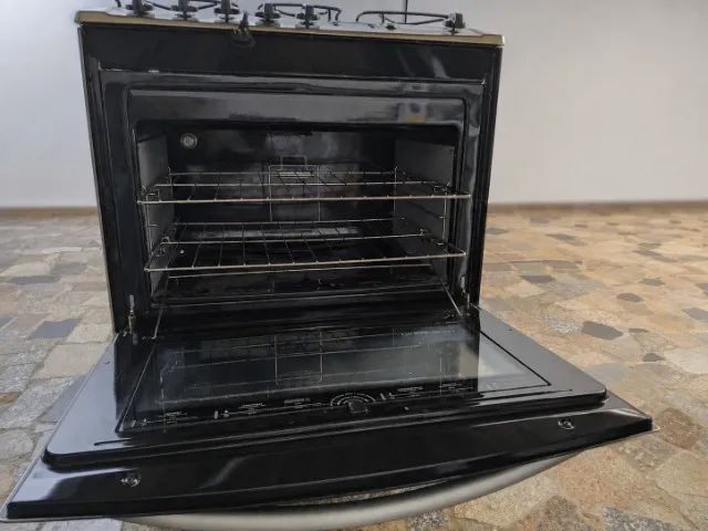 Fogão Electrolux 5 bocas com mesa inox tripla chama e timer - Foto 3