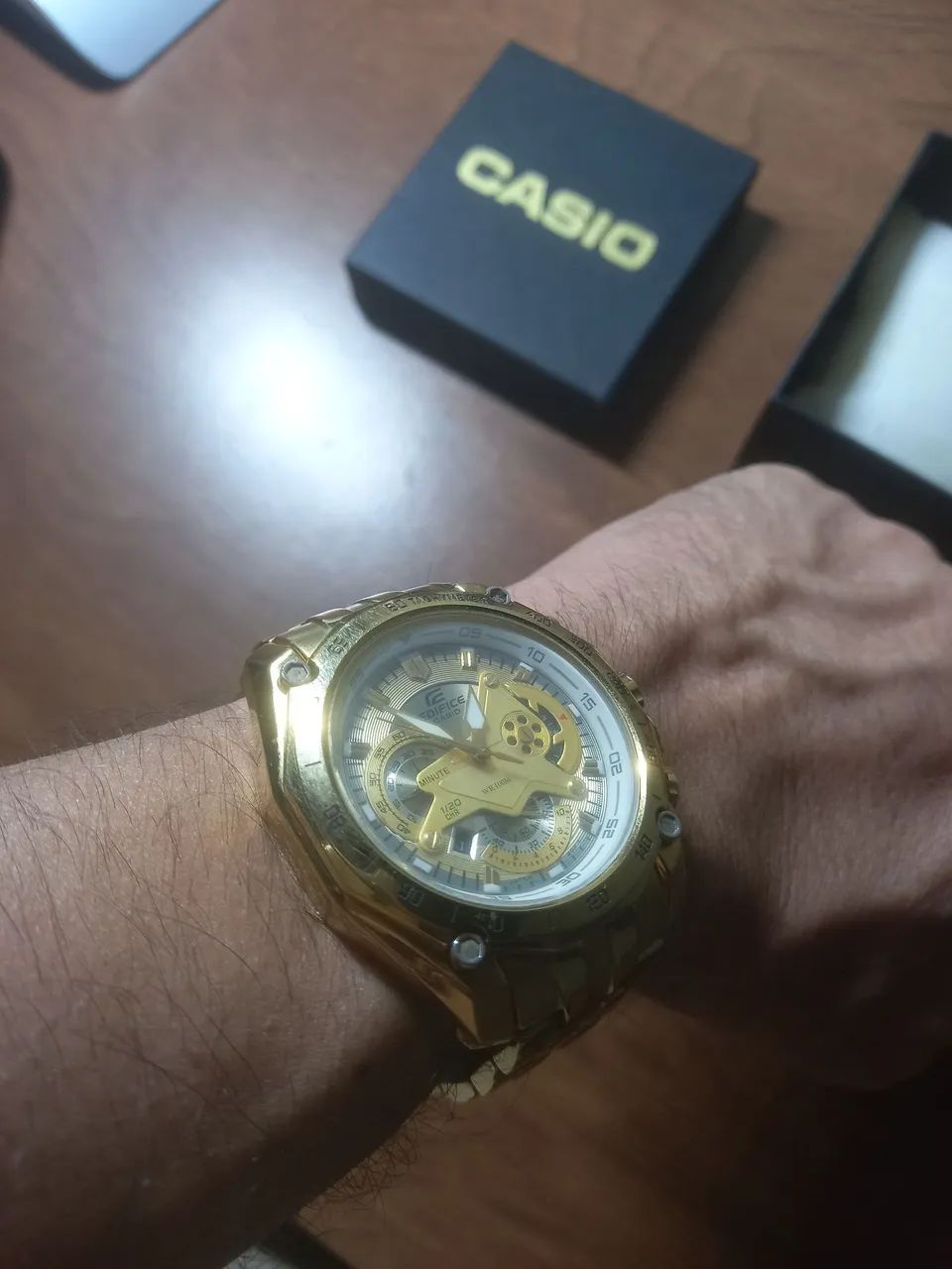 Relógio Casio Edifice Tachymeter Original. <br>De colecionador.  - Foto 3