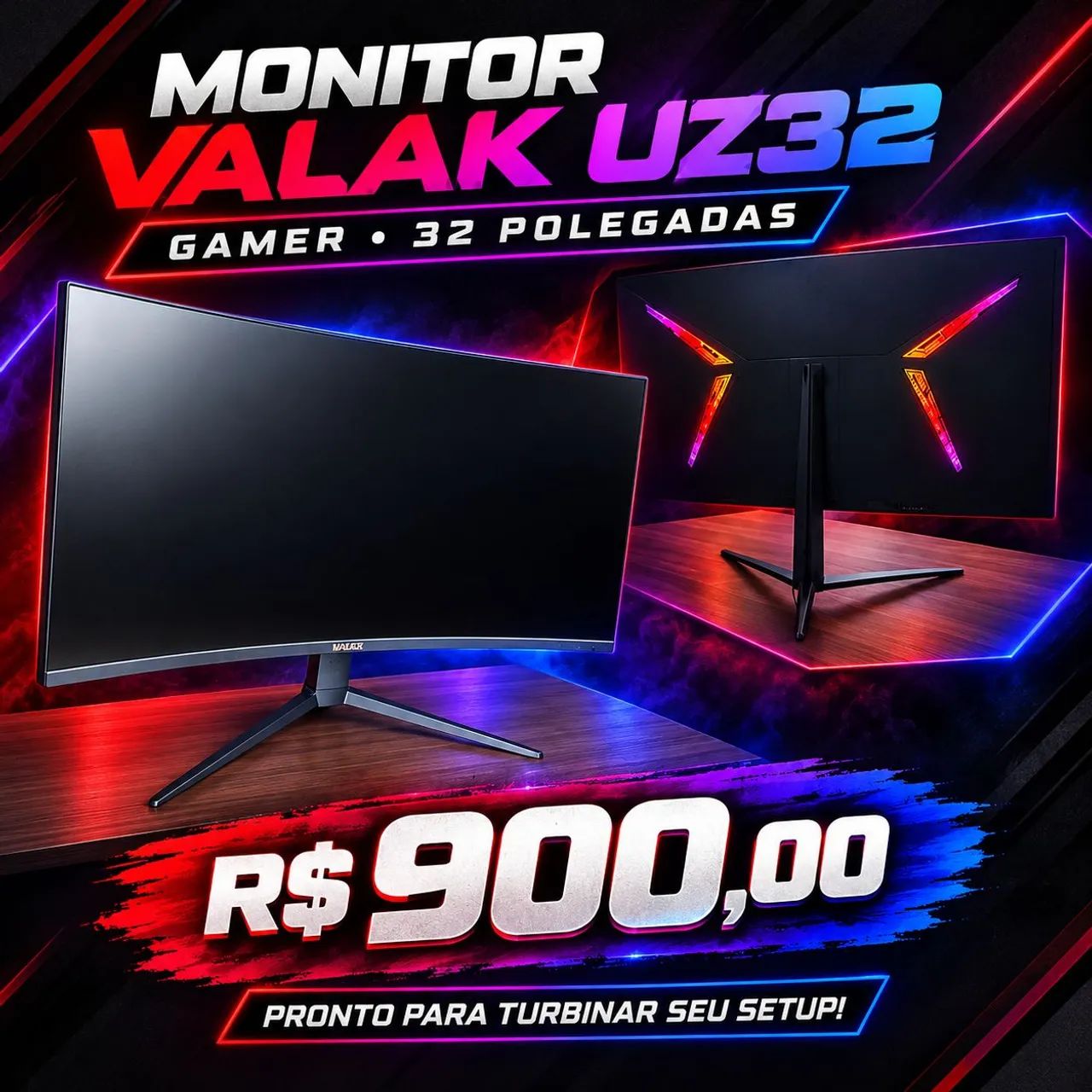 Monitor gamer 32 polegadas - Foto 4