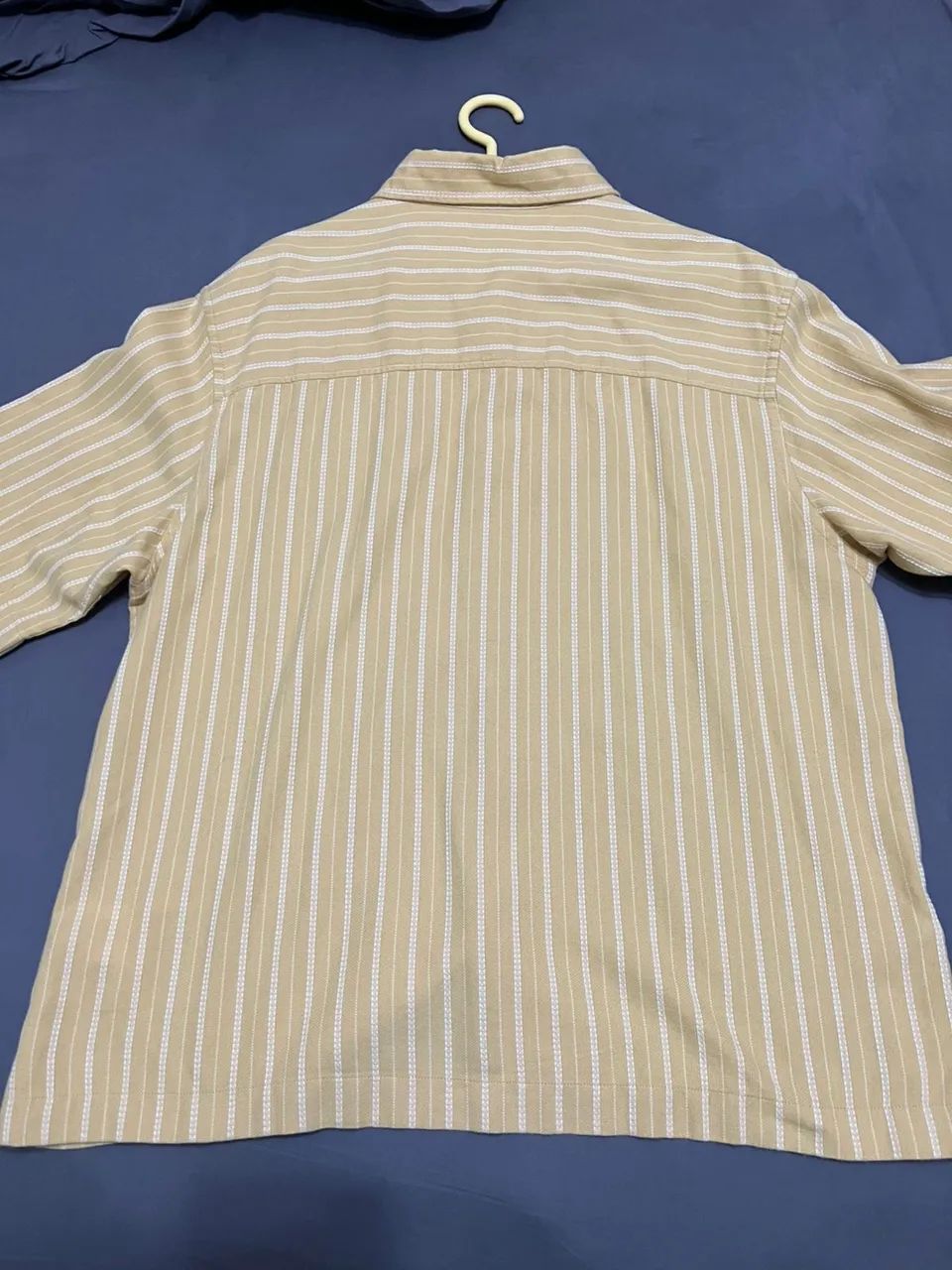 Camisa Zara manga curta nova listrada veste M - Foto 2