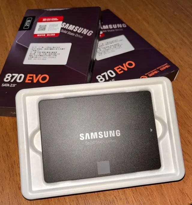 SSD 2TB DA SAMSUNG 870 EVO **Aceito propostas** - Foto 2