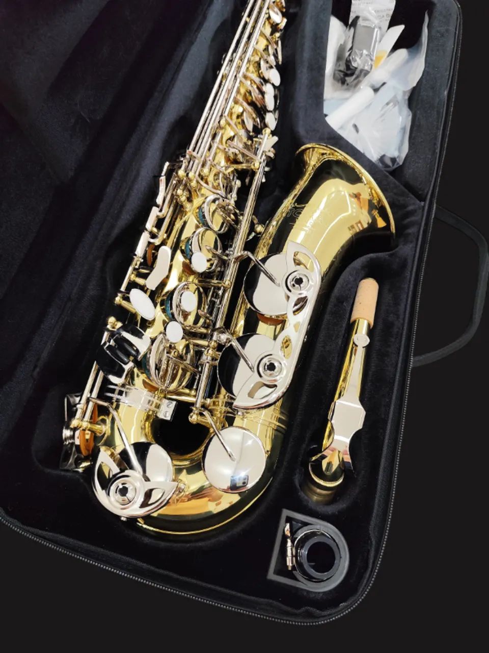 洋楽 TUNE TOWNE XI Comprar Sax Alto MIB Laqueado/Niquelado Tokai TSA-200LN - a partir