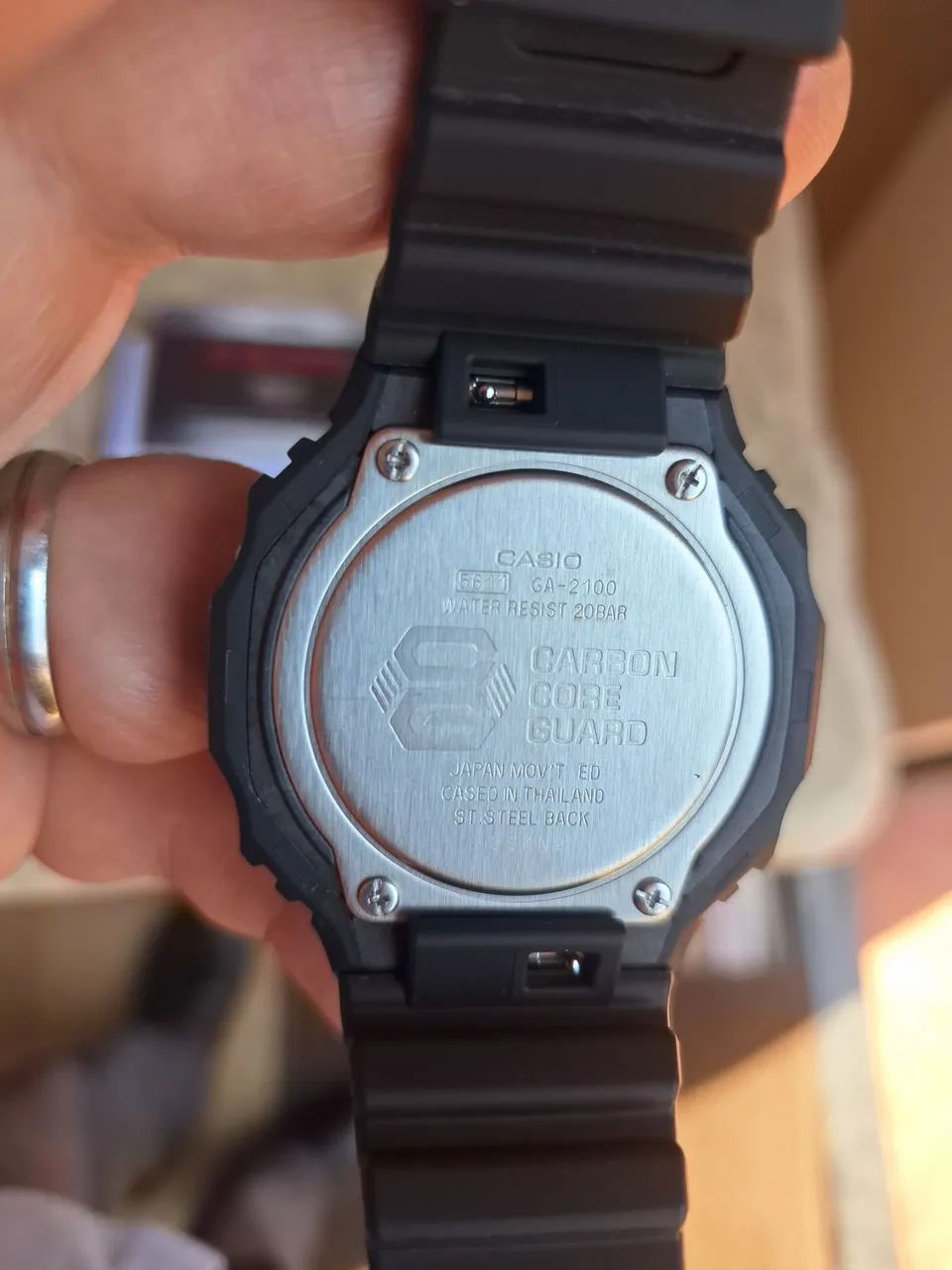 Casio G-Shock GA-2100-1ADR - NOVO, SEM USO - Foto 3