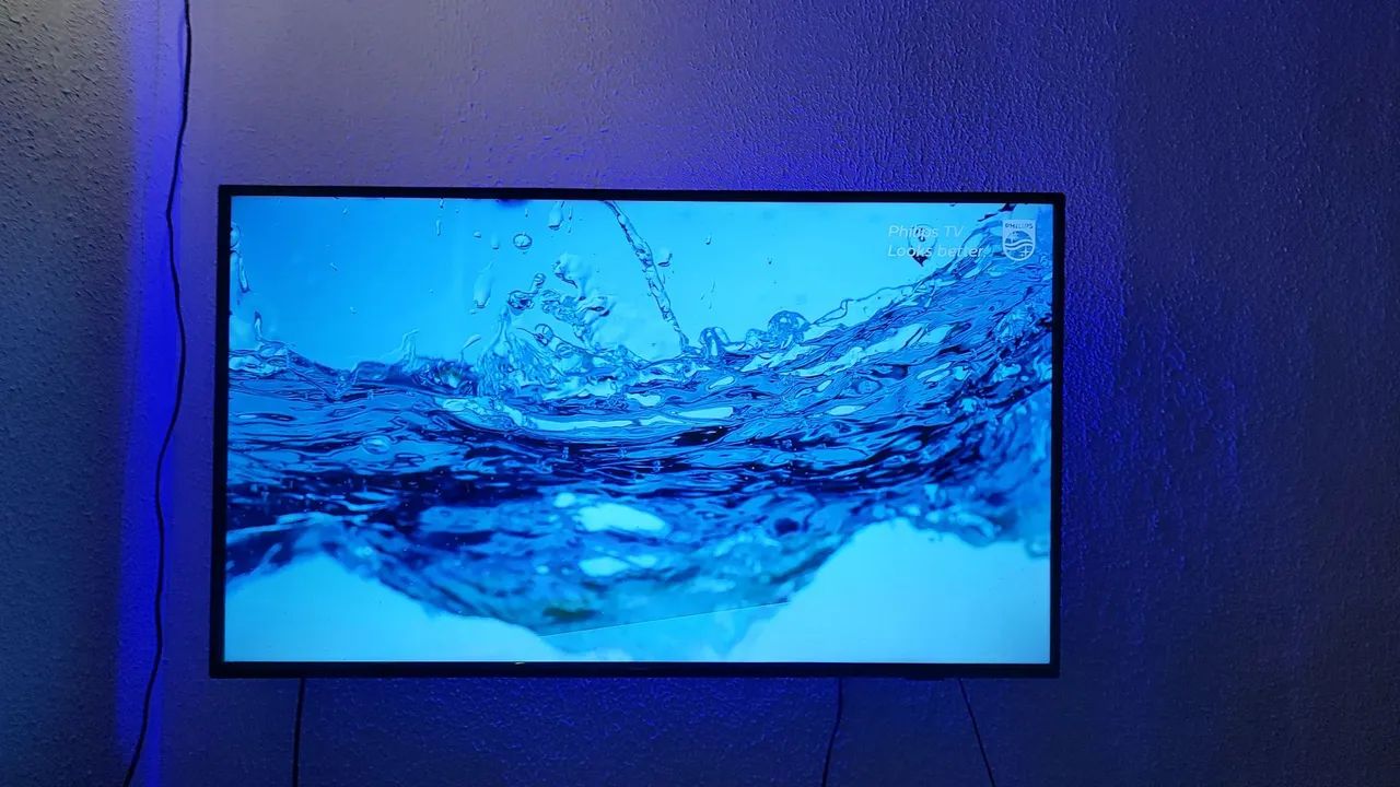 Smart TV PHILIPS 43" (Troco por iPhone 12 com volta sua) - Foto 2