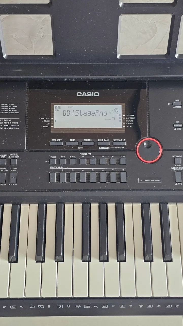 Casio CT-X3000 semi novo - Foto 2