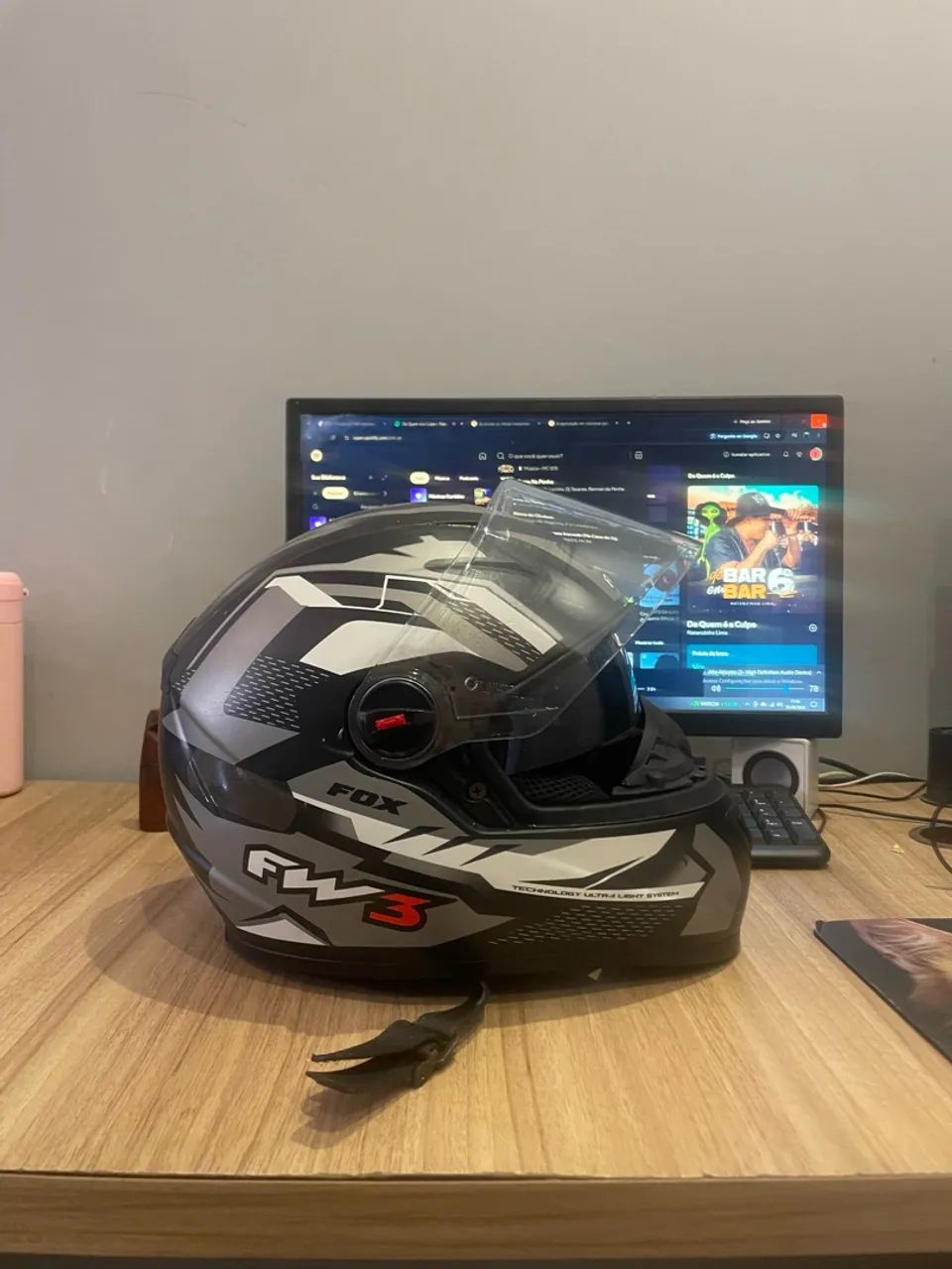 CAPACETE Fw3 NOVO - Foto 2
