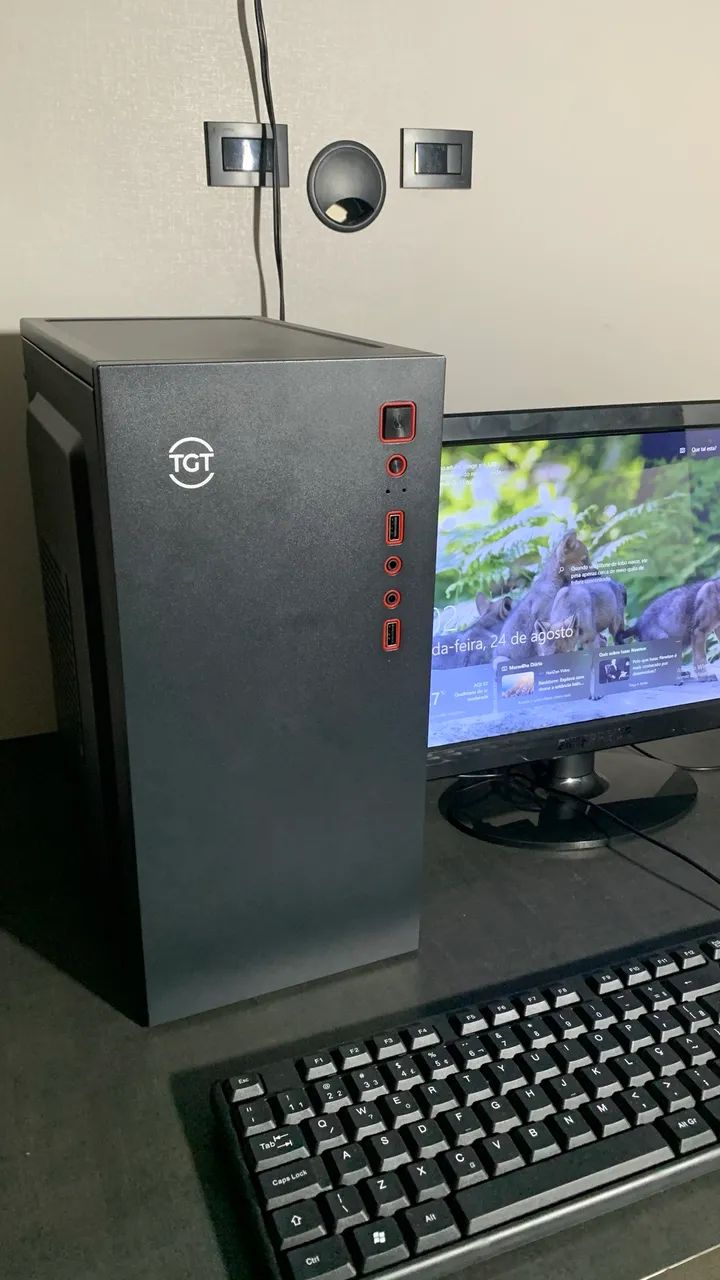 Computador de mesa para escritório & roda programas e bom para estudos ! - Foto 4