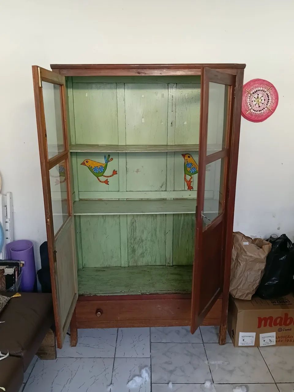 Móvel antigo madeira  - Foto 3