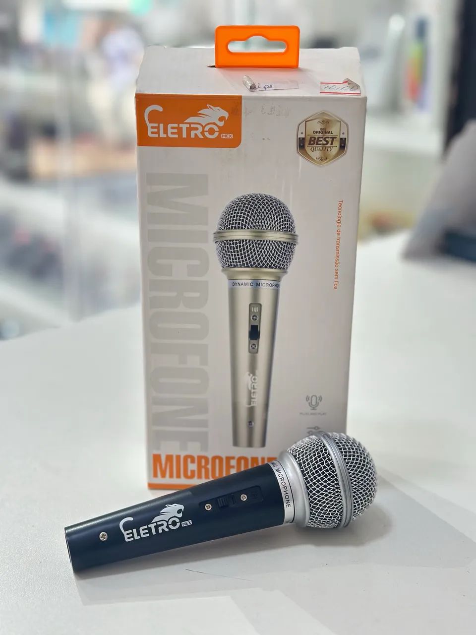 Microfone Sem Fio Eletromex EL-5004 - Foto 4