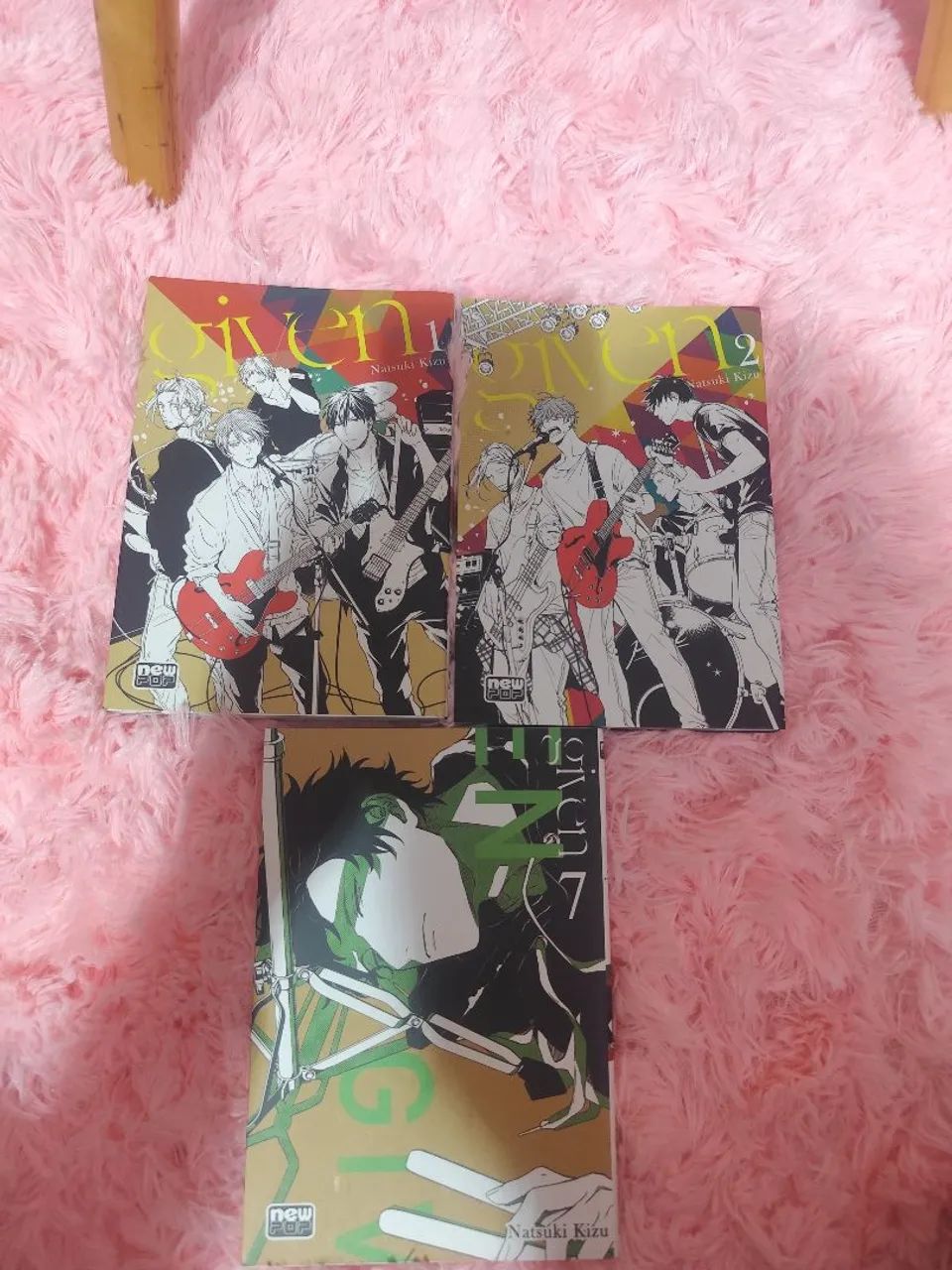 Volumes 1,2 e 7 Given (vendo separado)