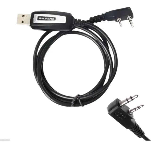 (PROMOÇÃO PIX) Cabo Programação Radio Baofeng Uv-5r Uv-5ra Uv-5rb Uv-5rc - Foto 2