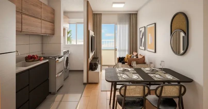 Apartamento 2 Dorms com Varanda e Lazer Completo próximo ao Galleria - Campinas
